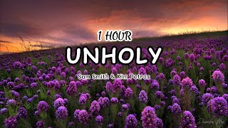 Download [1 HOUR] Unholy - Sam Smith & Kim Petras (Lyrics) mp3