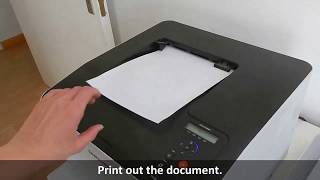 How to fill out a preprinted form on a PC and print it on a blank paper