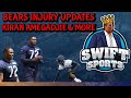 Chicago Bears Injury Updates Kiran Amegadjie and Jamree Kromah