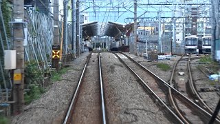 【2020.9】東急目黒線奥沢駅構内改良工事区間前面展望