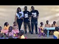 Story on journalist Kobby Kyei's story of a deprived school helped by rapper Medikal and Naa Ayeley.