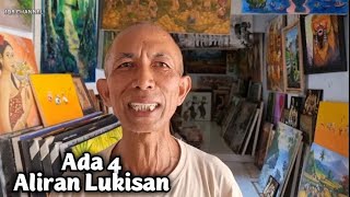 Pernah Membuat lukisan Seharga Mobil [Seniman Pasar Seni Sukawati Kabupaten Gianyar Bali ]