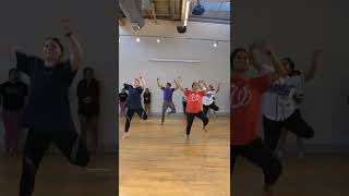 Bhangra Dance Class on DHOL BEATS | Punjabi Folk Dance in Washington DC | Group 3 #shorts