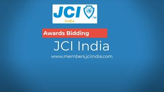 Tutorial to bid awards in JCI India Members Portal