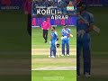 virat kohli vs abrar ahmed🔥india vs pakistan champions trophy 2025