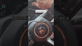 MG zst steering how to change the feel