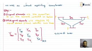 Formation of Y Bus Matrix   Direct Inspection Method  - Load Flow Studies - Power System 3