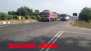 AHMEDABAD - INDORE HIGHWAY GSRTC BUS