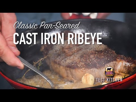 Recipe for peanut sesame rib-eye steak