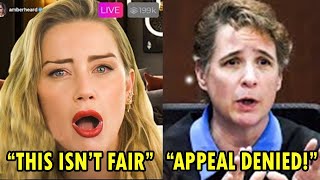 Amber Heard To APPEAL Decision After Loss To Johnny Depp?!