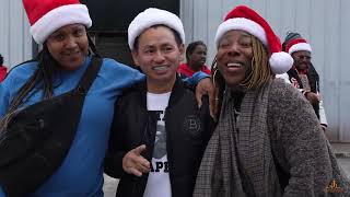 🎄 OUR CHRISTMAS GIVEAWAY WAS A SUCCESS! Santa Dang & Friends Gives Hundreds of Presents to Kids 🎄