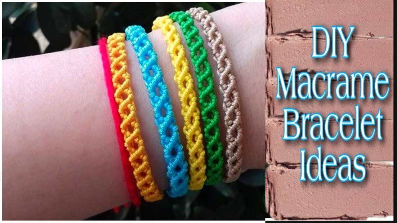 Macrame Bracelet Patterns Diy At Amy Heyer Blog