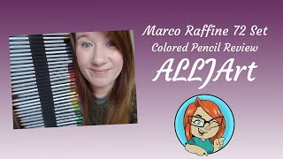 Marco Raffine 72 Set Coloured Pencil Review  ALLJArt