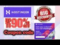 Hostinger  coupon code 2022 upto 90%OFF promo code of hostinger |100% worked | Future safe earnings