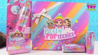 Party Pop Teenies Surprise Popper Blind Bag Doll Unboxing | PSToyReviews