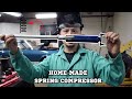 Home Made Spring Compressor | Safer Than Traditional Compressor