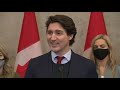 trudeau announces canada to join diplomatic boycott of beijing winter olympics full