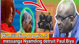 Il fallait forcément ça 🚨🚨Humiliation à Paris : Messanga Nyamding détruit le sérail et Paul Biya