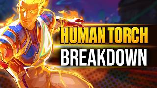 Human Torch Gameplay Looks FIRE | Ability Kit Breakdown \u0026 First Look | Marvel Rivals