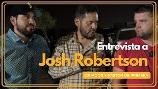 Platica con Josh Robertson y mi amigo Alfredo sobre la calidad de los asiles