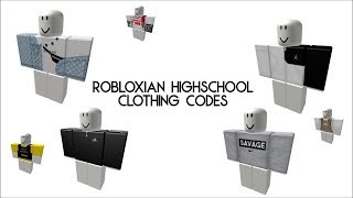 Outfit Codes Boy Version Robloxian Highschool - girl codes for roblox savage