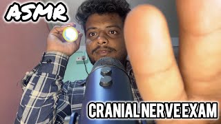 ASMR Fast Cranial Nerve Exam in One Minute