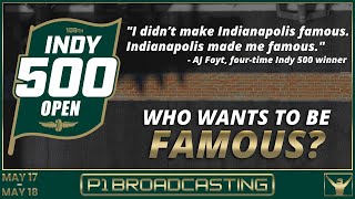 2025 Open Indy 500 Pres by Tech Topia | WHO WANTS TO BE FAMOUS? | iRacing Special Events Broadcast