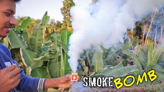 How to make a Smoke Bomb With Matchbox | Pubg Smoke Bomb