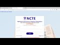 ncte certificate process how to get ncte certificate ncte optrms process for dsssb b.ed b.p.ed