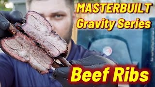 Masterbuilt Gravity 560 Smoked Beef Ribs