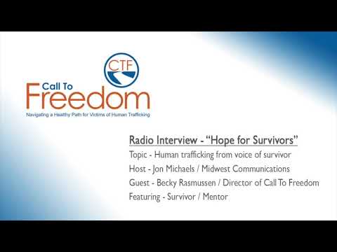 Radio Interview With Human Trafficking Survivor - Hope For Survivors ...