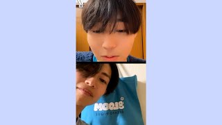 221213 🌼 8LOOM Rintaro \u0026 Tsuna Instagram Live ② 八村倫太郎