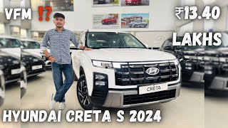 Value For Money ⁉️ ₹13.40 Lakhs | Hyundai creta s 1.5 petrol 2024 review | Hariom Sharma