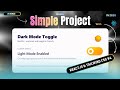 Build a Dark Mode Toggle in React & Tailwind CSS v4 | Step-by-Step Tutorial