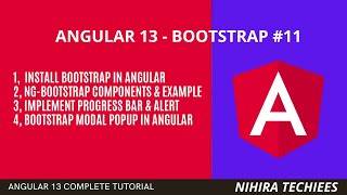 Bootstrap in Angular 13 ( implementing bootstrap in angular + ng-bootstrap components ) #20