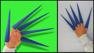 Long claws made of paper | origami :)