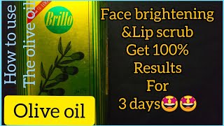 Olive oil face brightening and glowing tips /ஆலிவ் ஆயில் சிவப்பழகு tips tamil