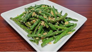 garlic green beans stir fry