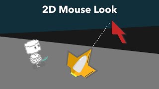 Unity Tutorial Quick Tip: Easy 2D Mouse Look!