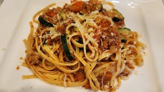 Tuscan Sausage Linguine with sweet Bell Pepper, Chili and Parmesan from ‎@HelloFreshCA 