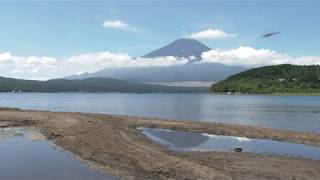 2019　山中湖の夏富士４K