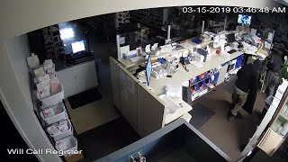 Surveillance video of break-in at Holland pharmacy