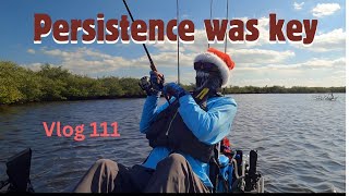 Vlog 111 A slow start to the day ends in epic fashion🤩 Inshore kayak fishing