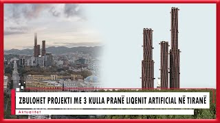 3 kulla të kuqe pranë Liqenit Artificial në Tiranë! Zbulohet projekti i arkitektit zviceran