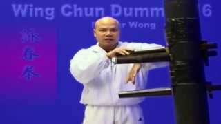 wing chun dummy training wooden dummy - Lesson 7