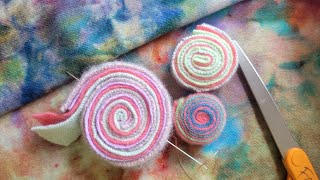 Beginner Wool Quillies Quillys for your Rug Hooking, Standing Wool, Rugmaking Fiber Craft  Projects