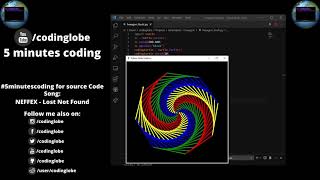 Coding a hexagon in Python #5minutescoding