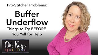 Dealing with Buffer Underflow