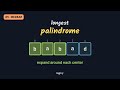 Longest Palindromic Substring — LeetCode #5 (Medium) — Python | Logixy