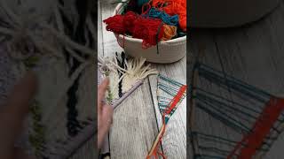 #4 chez soi créatif 4ème atelier : tissage sur branche